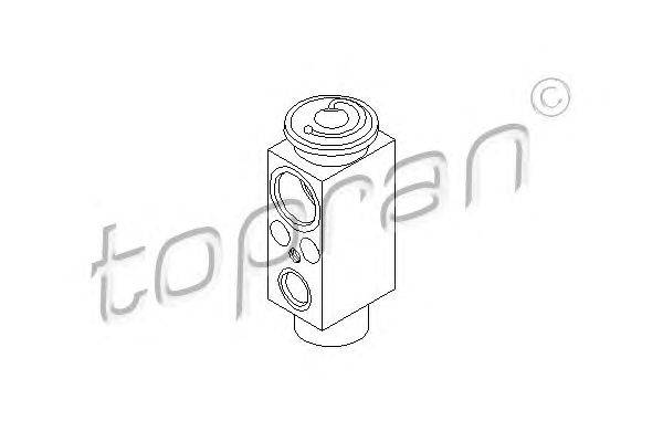 Расширительный клапан, кондиционер TOPRAN 407785