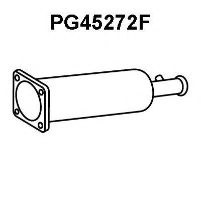 Сажевый / частичный фильтр, система выхлопа ОГ VENEPORTE PG45272F