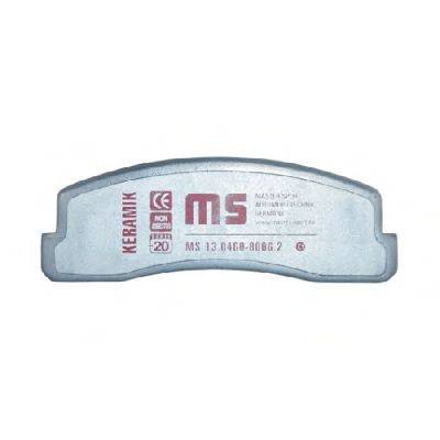 Комплект тормозных колодок, дисковый тормоз MASTER-SPORT 13046080062C-SET4-MS