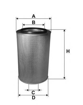 Воздушный фильтр OPEN PARTS EAF3412.20