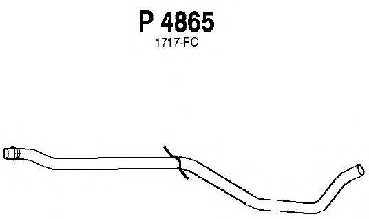 Труба выхлопного газа FENNO P4865