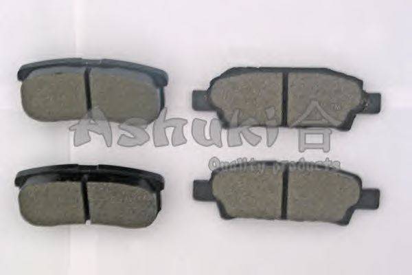 Комплект тормозных колодок, дисковый тормоз ASHUKI 1083-4105