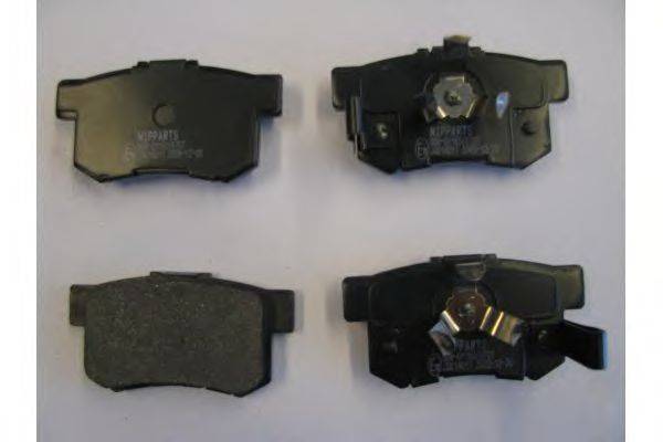 Комплект тормозных колодок, дисковый тормоз ASHUKI H026-35