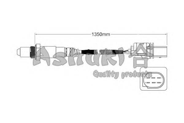 Лямбда-зонд ASHUKI 9200-50054