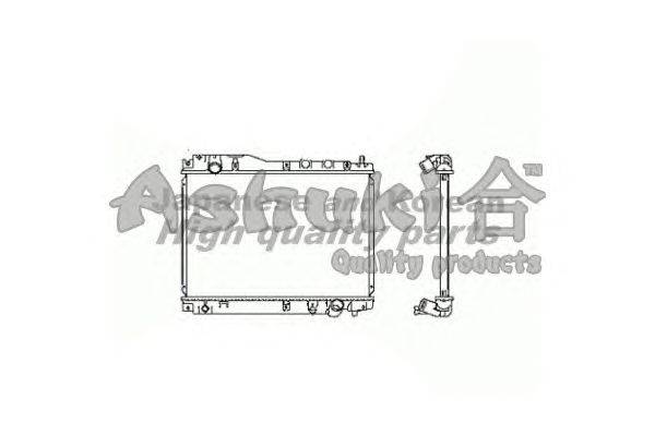 Радиатор, охлаждение двигателя ASHUKI H551-04