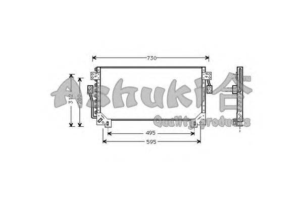 Конденсатор, кондиционер ASHUKI T557-07