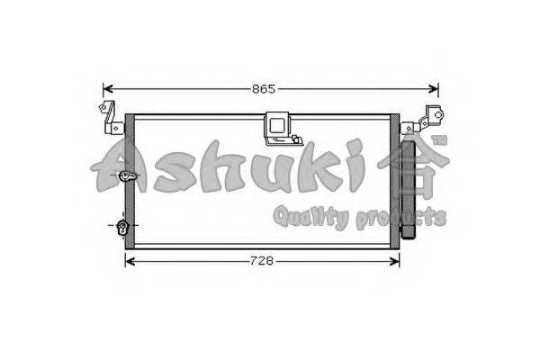 Конденсатор, кондиционер ASHUKI T557-95