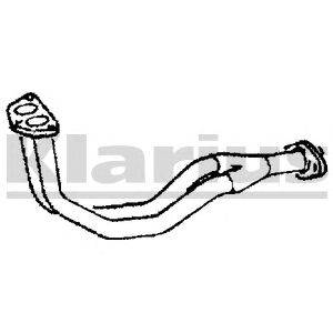 Труба выхлопного газа KLARIUS 130266