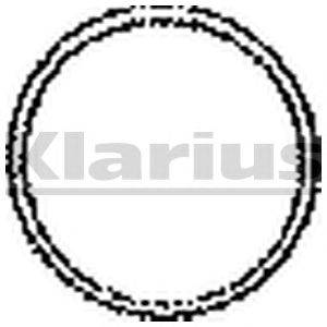 Прокладка, труба выхлопного газа KLARIUS 410051