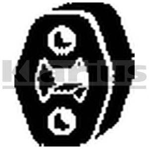 Кронштейн, глушитель KLARIUS 420536