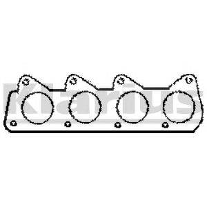 Прокладка, труба выхлопного газа KLARIUS 410597