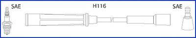 Комплект проводов зажигания HÜCO 134464