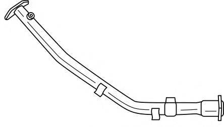 Труба выхлопного газа SIGAM 21102