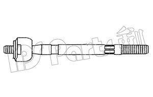 Осевой шарнир, рулевая тяга IPS Parts ITR-10D99