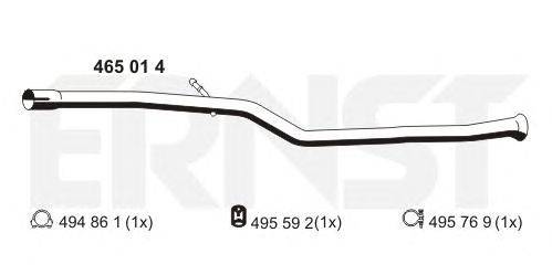 Ремонтная трубка, катализатор ERNST 465014