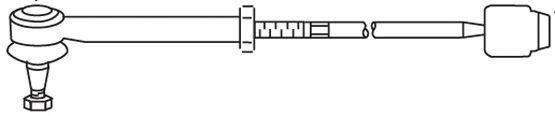 Поперечная рулевая тяга FRAP T269