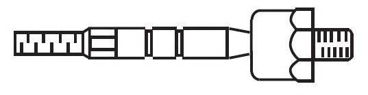 Осевой шарнир, рулевая тяга FRAP 4259