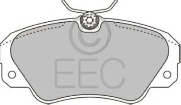 Комплект тормозных колодок, дисковый тормоз EEC BRP0757