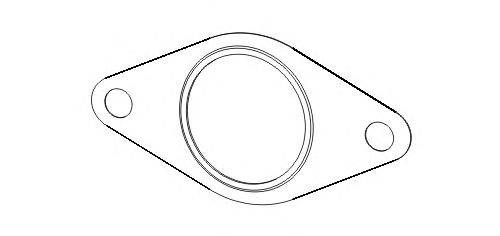 Прокладка, труба выхлопного газа ERNST 496148