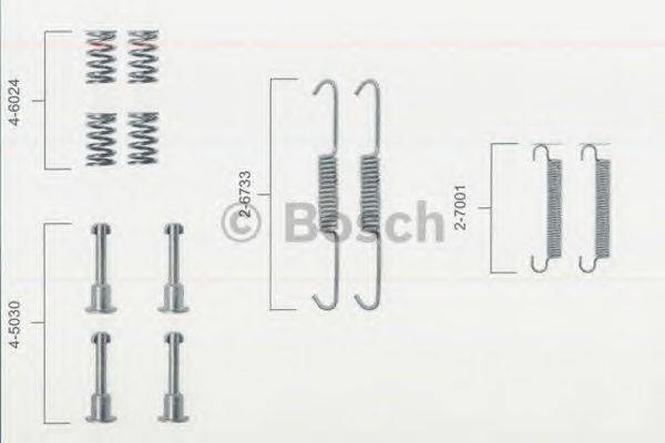 Комплектующие, стояночная тормозная система BOSCH 1 987 475 149
