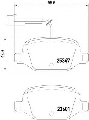 Комплект тормозных колодок, дисковый тормоз HELLA PAGID 8DB 355 019-631