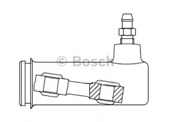 Рабочий цилиндр, система сцепления BOSCH 0 986 486 598