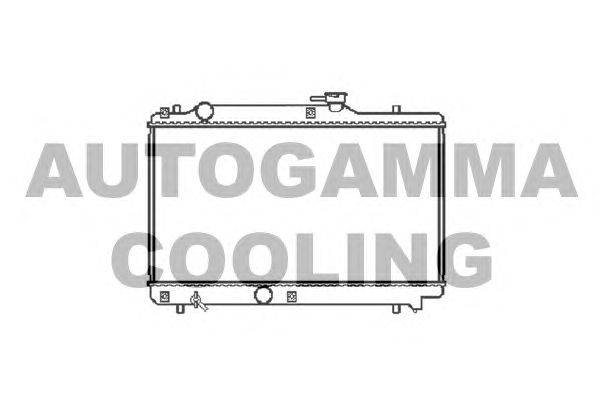 Радиатор, охлаждение двигателя AUTOGAMMA 102320