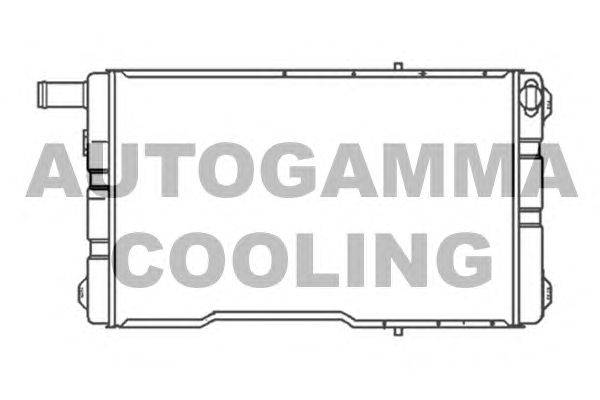 Радиатор, охлаждение двигателя AUTOGAMMA 102968
