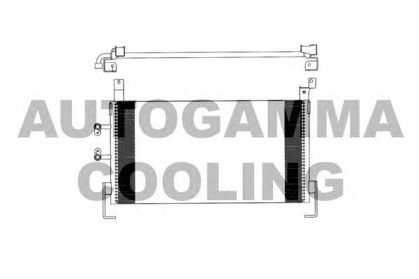 Конденсатор, кондиционер AUTOGAMMA 103299