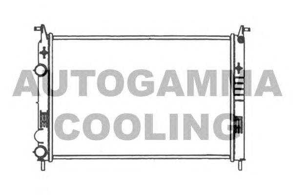Радиатор, охлаждение двигателя AUTOGAMMA 103967