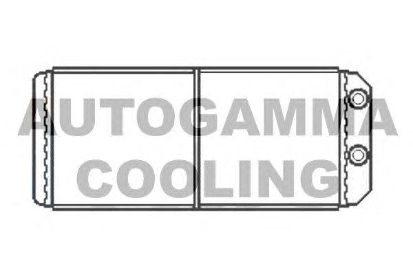 Теплообменник, отопление салона AUTOGAMMA 104024