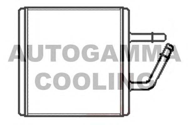Теплообменник, отопление салона AUTOGAMMA 104878