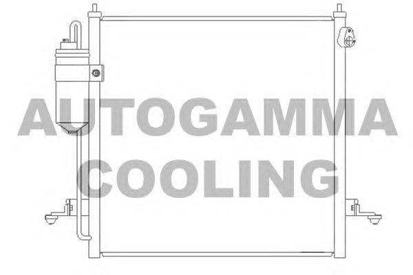 Конденсатор, кондиционер AUTOGAMMA 105460