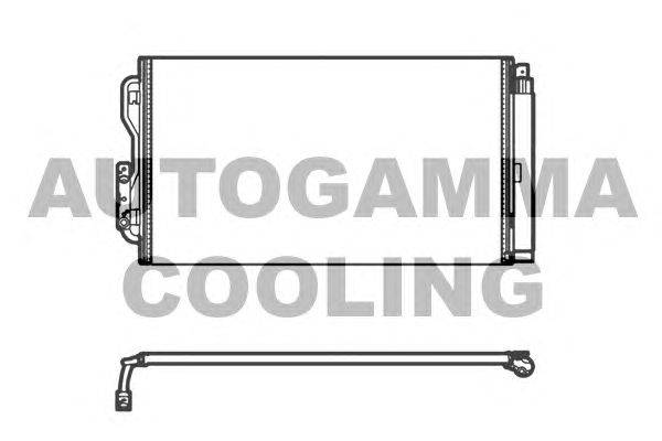 Конденсатор, кондиционер AUTOGAMMA 105957