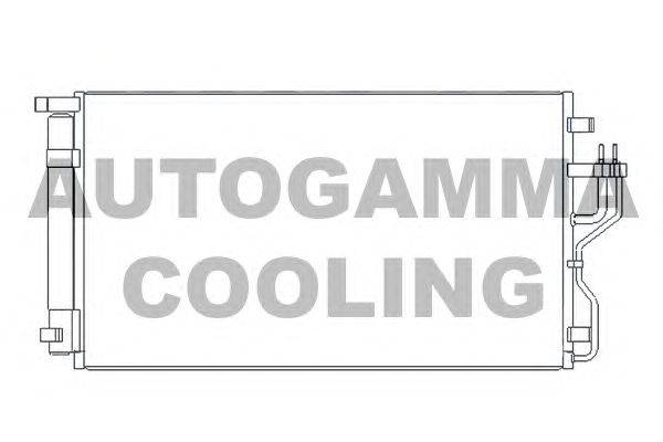 Конденсатор, кондиционер AUTOGAMMA 105962