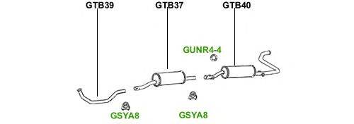 Система выпуска ОГ GT Exhaust 358