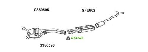 Система выпуска ОГ GT Exhaust 6329