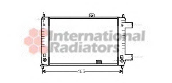 Радиатор, охлаждение двигателя 4SEASONS 121052