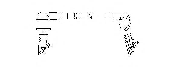 Провод зажигания NGK 870187