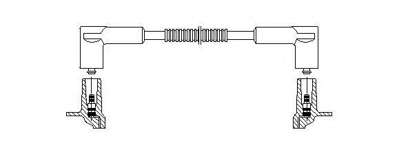 Провод зажигания NGK 870356