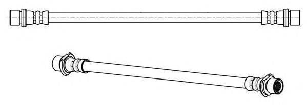 Тормозной шланг FERODO FHY2701