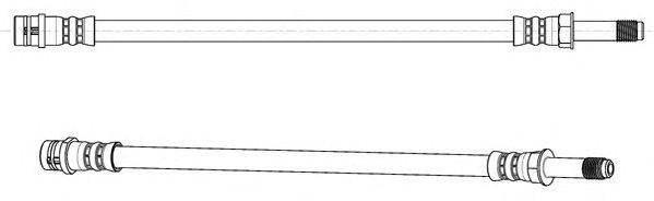 Тормозной шланг FERODO FHY2774