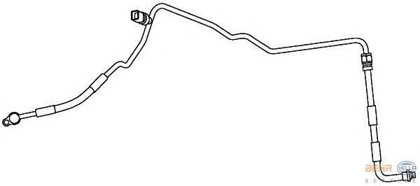 Трубопровод высокого давления, кондиционер FORD 1491677