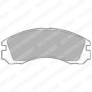 Комплект тормозных колодок, дисковый тормоз FMSI-VERBAND 21370