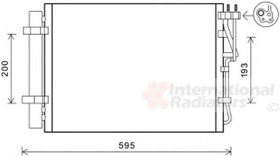 Конденсатор, кондиционер SCHLIECKMANN 60835198