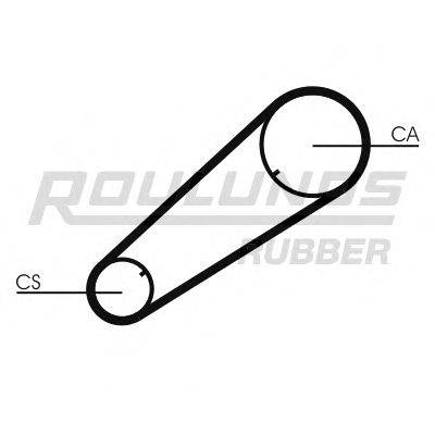 Ремень ГРМ ROULUNDS RUBBER RR1125