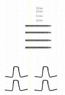 Комплектующие, колодки дискового тормоза TRISCAN 8105 231216