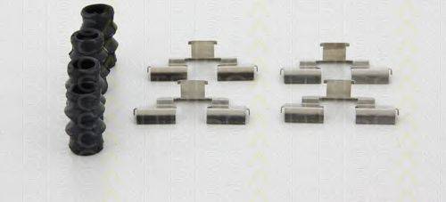 Комплектующие, колодки дискового тормоза TRISCAN 8105281596