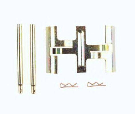 комплект принадлежностей, тормозной суппорт BUDWEG CALIPER 412049
