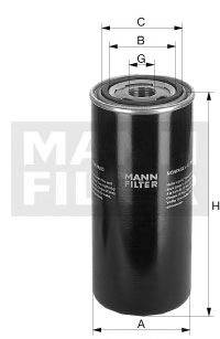Масляный фильтр MANN-FILTER WH 724